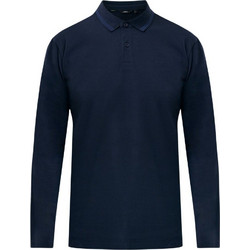 Mexx Ανδρική Μπλούζα Polo Μακρυμάνικη Navy Μπλε MF007100953M-193923