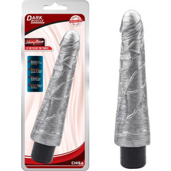 Chisa Novelties Johnny Boner Vibrator Δονητής 23cm Ασημί