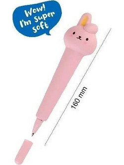 MP Squishy Pink Cat Στυλό Gel 0.5mm PE227-05