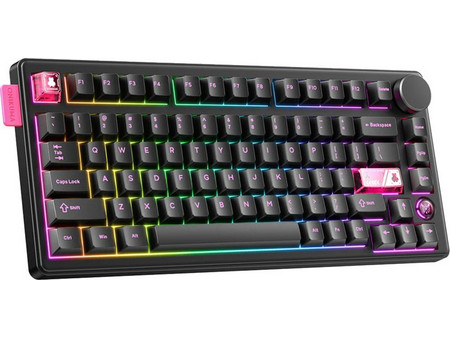Onikuma MT706 Ασύρματο Μηχανικό Gaming Πληκτρολόγιο TenKeyLess RGB Black