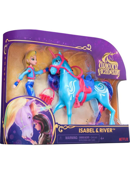 Spin Master Unicorn Academy Doll & Unicorn V2 Διάφορα Σχέδια