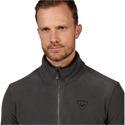 Rossignol Ανδρική Ζακέτα Fleece με Φερμουάρ Ανθρακί RLNML07-23N