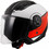 LS2 OF616 Airflow II Cover Matt White Red Κράνος Μηχανής Jet 1500gr