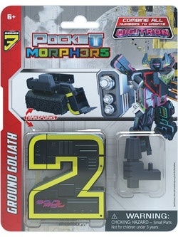 Just Toys Pocket Morphers Series 3 Ground Goliath No2 Φιγούρα Δράσης για 6+ Ετών