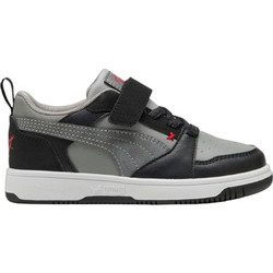 Puma Club II Era Παιδικά Sneakers Μαύρα Ανθρακί 405038-01