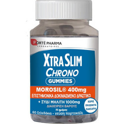 Forte Pharma Xtra Slim Chrono Morosil Συμπλήρωμα Διατροφής 400mg 60 Ζελεδάκια
