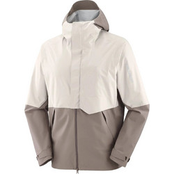 Salomon Ανδρικό Μπουφάν Χειμωνιάτικο Softshell Μπεζ LC2753400
