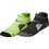 Mizuno Ανδρικές Κάλτσες Κοντές με Σχέδια Lime Μαύρες 2Pack J2GX105543