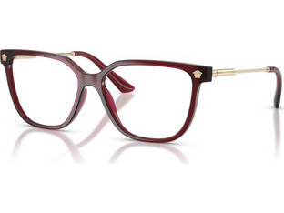 Versace VE3388U 5538 Γυναικείος Σκελετός Γυαλιών Οράσεως Κοκάλινος Μεταλλικός Χρυσός Καφέ