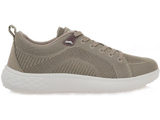 Jeep Ανδρικά Sneakers Μποτάκια με Κάλτσα Μπεζ JM61100A025