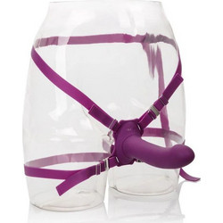 CalExotics Her Royal Me 2 Rumbler Harness Strap On με Dildo 16.5cm Μωβ
