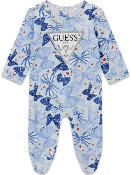 Guess Φορμάκι Μακρυμάνικo για Κορίτσι Royal Blue S6RG00KA6W4-P7TZ