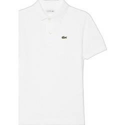 Lacoste Παιδικό Polo Κοντομάνικο Λευκό 3PJ1102-001