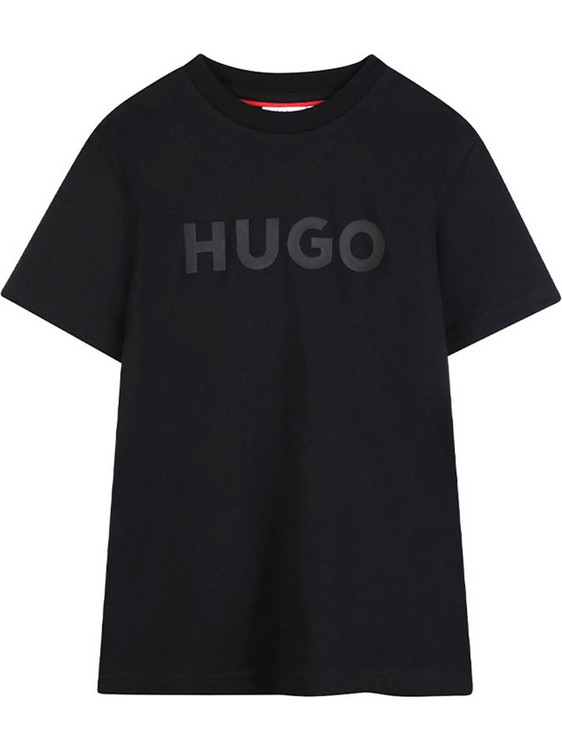 Hugo Παιδικό T-Shirt Κοντομάνικο Μαύρο G01014-09B