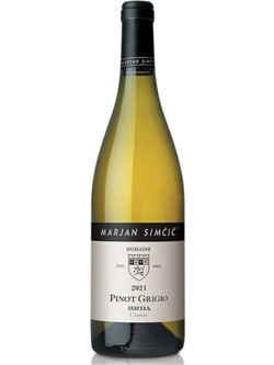 Marjan Simcic Domaine Pinot Grigio Κρασί Λευκό Ξηρό 750ml