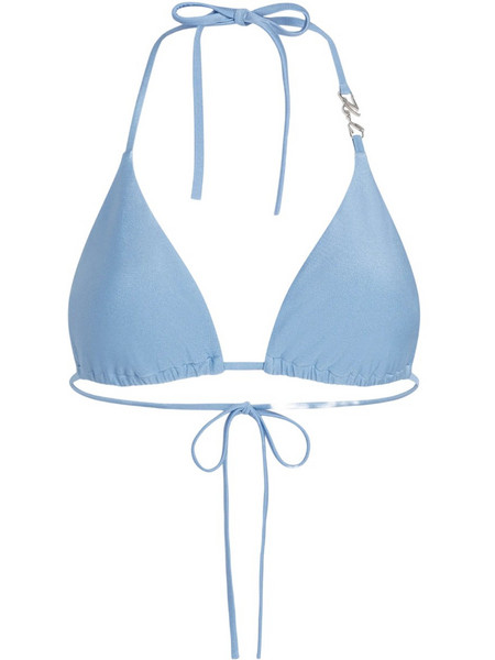 Karl Lagerfeld Bikini Top Τριγωνάκι Γαλάζιο A3W46009-349