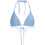 Karl Lagerfeld Bikini Top Τριγωνάκι Γαλάζιο A3W46009-349