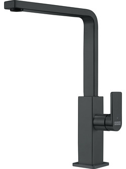 Franke Mythos Standard 3156601062 Μπαταρία Κουζίνας Πάγκου Διπλής Παροχής Ανάμεικτη Μαύρη