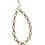 RO Accessories Γυναικείο Βραχιόλι Αλυσίδα από Ατσάλι Xρυσό BR189