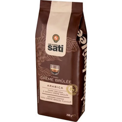 Sati Cafe Creme Amaretto Arabica Καφές Espresso Arabica Αλεσμένος με Άρωμα Creme Brulee 250gr