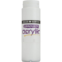 Daler-Rowney Graduate 011 Titanium White Ακρυλικό Χρώμα Ζωγραφικής 500ml