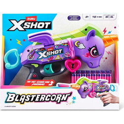 Zuru X-Shot Blastercorn Dark Unicorn Σετ Παιδικό Όπλο με Μαλακές Σφαίρες 36882