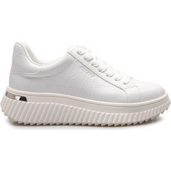 DKNY Γυναικεία Sneakers Flatforms Λευκά K1692564-0091