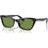 Ray-Ban RB2299 901/4E Γυναικεία Γυαλιά Ηλίου Cat Eye Κοκάλινα Μαύρα με Πράσινο Φακό
