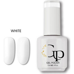 Gptrade 3683W Pure White Ημιμόνιμο Βερνίκι Νυχιών 15ml