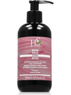 Hs Milano Pink Χρωμομάσκα Μαλλιών 250ml