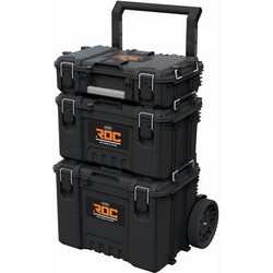 Keter 3 TOOLBOXES ROC PRO Βαλίτσα Εργαλείων Τροχήλατη