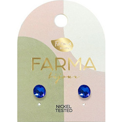 Farma Bijoux Γυναικεία Σκουλαρίκια Καρφωτά από Ορείχαλκο BE58C24