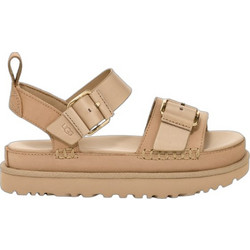 UGG Goldenstar Villa Δερμάτινα Αθλητικά Γυναικεία Σανδάλια Μπεζ 1019919-MDSD