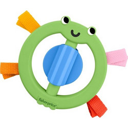 Fisher-Price Ribbons Frog Activity Ring Κουδουνίστρα Κρίκος για 3+ Μηνών