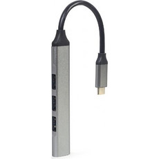 Gembird GM-CRU3P3-03 USB Hub 3.0 USB-C με 4 Θύρες USB-A