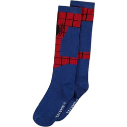 Difuzed Marvel Spiderman Ανδρικές Κάλτσες Ψηλές με Σχέδια Navy Μπλε KH034027SPN