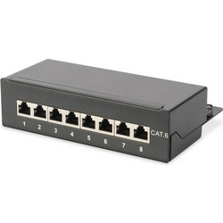 Digitus DN-91608SD Ethernet Patch Panel Rack 10" 8 Θυρών Cat.6 Shielded STP