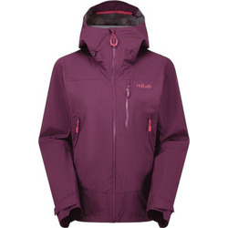 Rab Γυναικείο Μπουφάν Χειμωνιάτικο Softshell Μακρύ Μωβ QWI-12-MUL-14