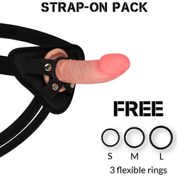 Rockarmy Tiger Harness Strap On με Dildo 14cm Flesh