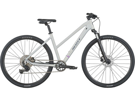 Scott Sub Cross 30 Slope 2026 Γυναικείο Ποδήλατο Trekking 28" Αλουμινίου με 9 Ταχύτητες και Δισκόφρενα Μπεζ