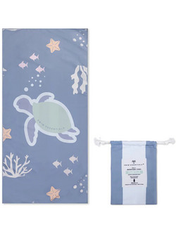 Swim Essentials Coral Bliss Παιδική Πετσέτα Θαλάσσης Microfiber Μπλε 65x135cm