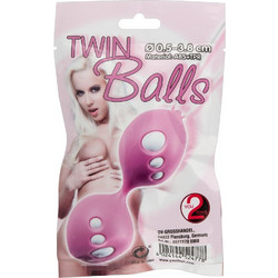 You2Toys Twin Balls Κολπικές Μπάλες Ροζ