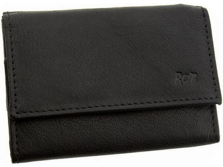 RCM Μικρό Γυναικείο Πορτοφόλι RFID με Clip Μαύρο Z19