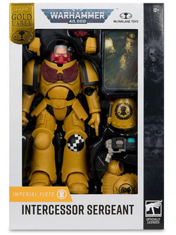 McFarlane Warhammer 40000 Gold Label Imperial Fist Intercessor Sergeant 18cm