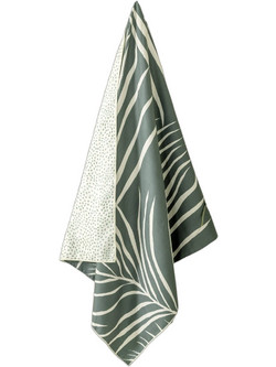 Nima Botanical Πετσέτα Θαλάσσης Microfiber Πράσινη 80x160cm