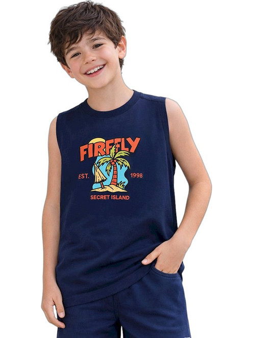 Firefly Παιδικό T-Shirt Αμάνικο Navy Μπλε FBT26214-0685