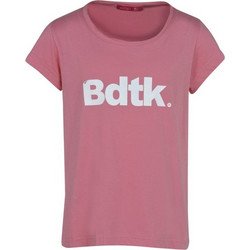 BodyTalk Παιδικό T-Shirt Κοντομάνικο Ροζ Λευκό 1261-701128-00777