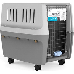 M-Pets Trek Κλουβί Μεταφοράς Σκύλου 107x76x78cm Γκρι