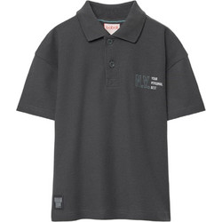 Boboli Παιδικό Polo Κοντομάνικο Ανθρακί 853017-8116