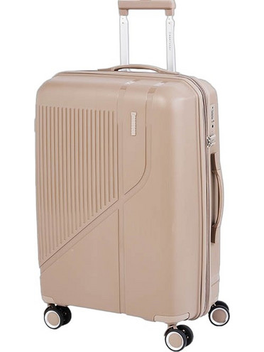 Bartuggi 724-106.51 Βαλίτσα Καμπίνας 56x38.5x22cm με 4 Ρόδες Εκρού